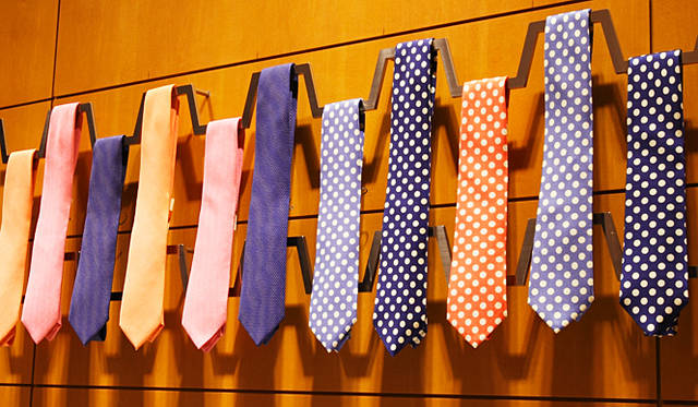 LUIGI BORRELLI ｜「ルイジ ボレッリ 六本木ヒルズ店」 ネクタイ各1万6800円