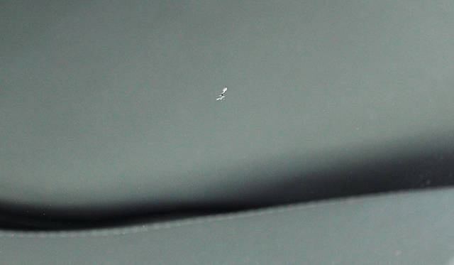 　補修後。傷がずいぶんと目立たなくなった。