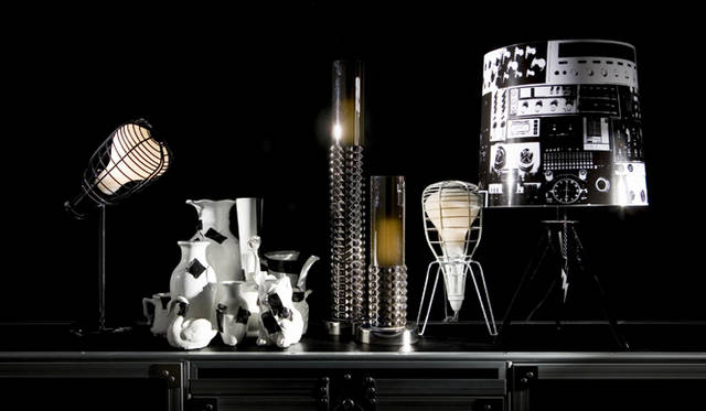 DIESELホームコレクション「Successful Living from Diesel」　lampade-mix