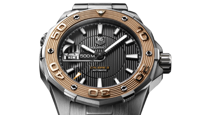 　Aquaracer 500M Steel ＆ Gold｜アクアレーサー 500M スティール＆ゴールド