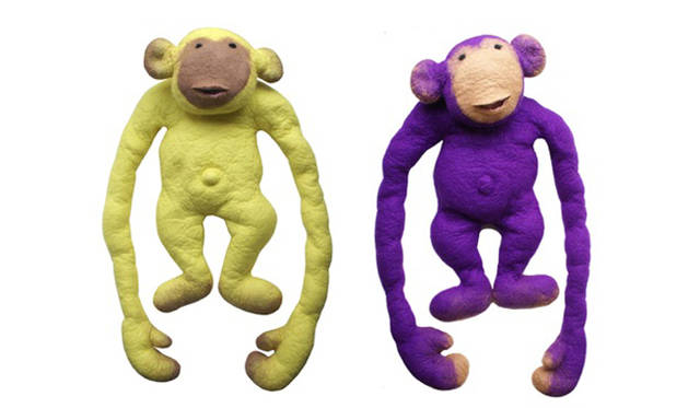 「INTERVALLO 幕間展」 「おさるさん」表情とカラーの豊かさが抜群 （クリスティーネ・ビルクレ Christine Birkle）