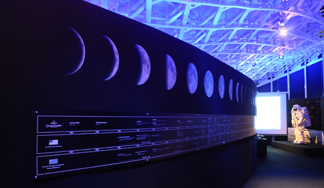 　オメガ スピードマスター月着陸40周年記念エキシビション （写真＝上重泰秀）