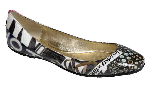 JIMMY CHOO（ジミー チュウ） 「プロジェクトPEP」コレクション　フラットシューズ　5万6700円