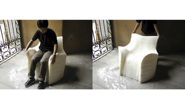 吉岡徳仁｜「Honey-pop」(2001)