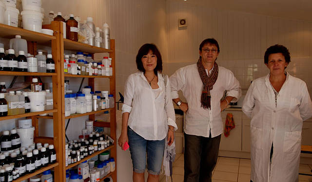 ジル・バートゥミュウさんの会社「シリウス」にて