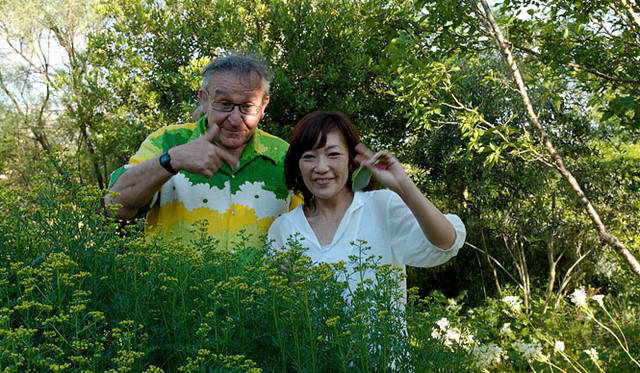 「香りの魔術師」のお屋敷の見事なハーブガーデン