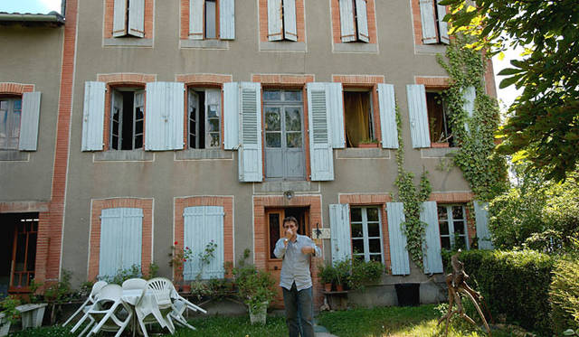 「香りの魔術師」の家。研究室もこのなかに