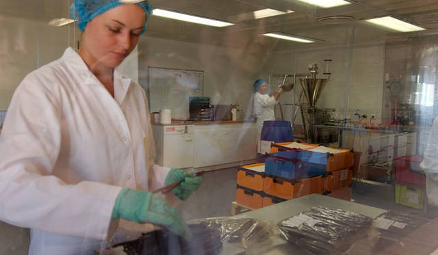 ジルさんの会社の工場