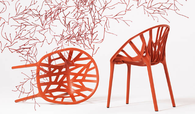 ブルレック兄弟のチェア「Vegetal（ベジタル）」 Photographer Paul Tahon with Ronan & Erwan Bouroullec　© www.vitra.com