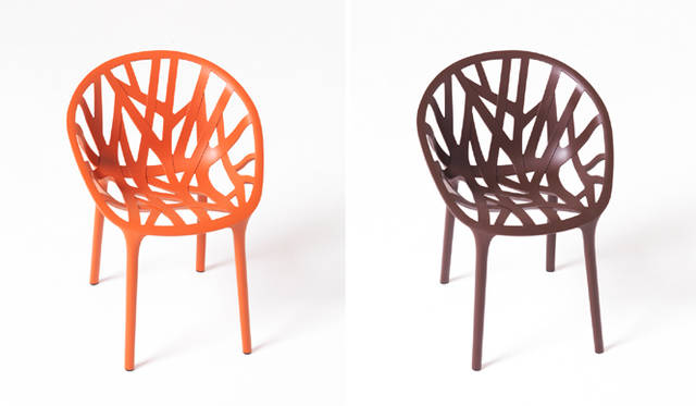 ブルレック兄弟のチェア「Vegetal（ベジタル）」 Photographer Paul Tahon with Ronan & Erwan Bouroullec　© www.vitra.com