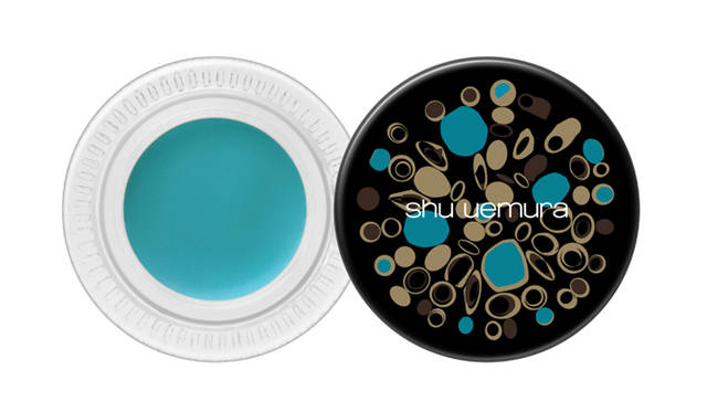 <b>ペインティングライナー</b>　限定3色<br>ターコイズ（パール） ： 砂漠を彩る、磨きあげられたターコイズのように美しく輝くパール