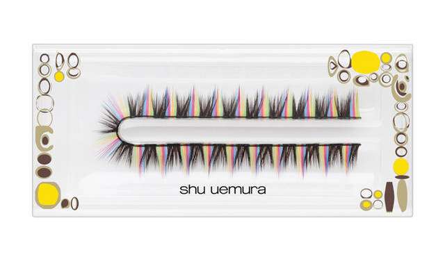 <b>プライマル ミックスアイラッシュ</b>　限定1種<br>ダークカラーに、ライト ブルー、フューシャ ピンク、ライト グリーン、ライト イエローがミックス