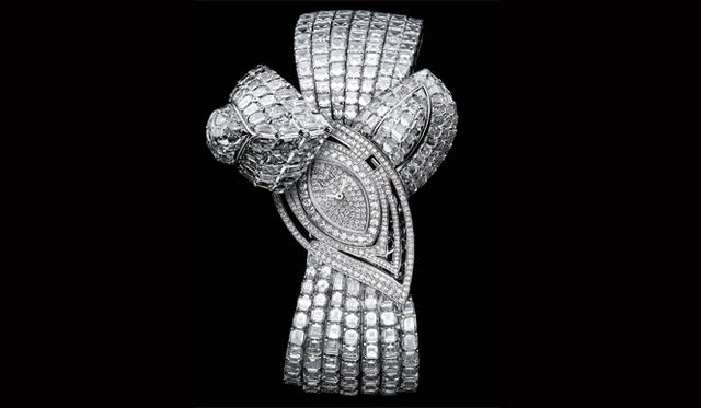 Piaget｜ピアジェ／シークレットウォッチ「マジック・ガーデン・オブ・ピアジェ」、4億635万円。
