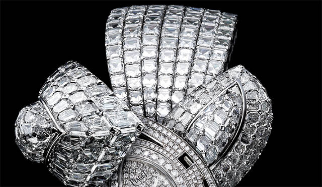 Piaget｜ピアジェ／シークレットウォッチ「マジック・ガーデン・オブ・ピアジェ」、4億635万円。