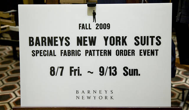 <b>BANEYS NEW YORK│バーニーズ　ニューヨーク</b>　“PATTERN ORDER”各店舗で好評開催中