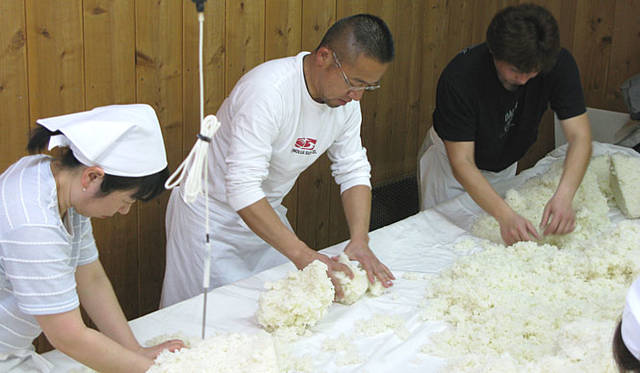 社長自らが酒造り