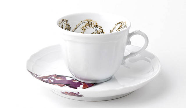 “ixc. COLLEZIONI × Richard Ginori by Front” コーヒーカップ＆ソーサー1万2600円