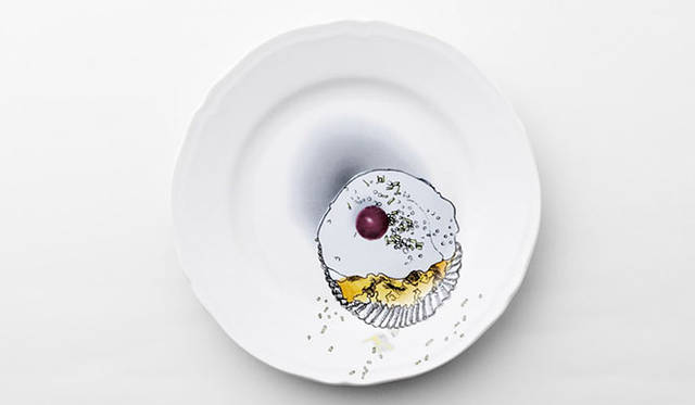 “ixc. COLLEZIONI × Richard Ginori by Front” プレート8400円