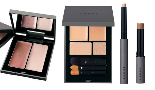 THREE｜シマリング グロー デュオ、コレクティング コンシーラー、コレクティング ワンド、シェイディング ワンド