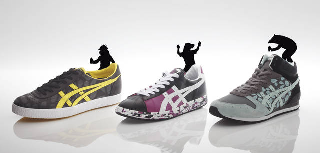 左からMEXICO 66 LAUTA （メキシコ 66 ラウタ）　1万4700円、FABRE DC-S （ファブレDC-S）　1万5750円、SAIKO RUNNER MT （サイコランナー MT）　1万5750円