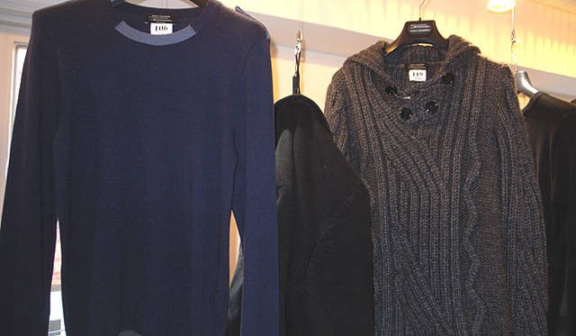 <strong>「MARCO TAGLIAFERRI（マルコ・タリアフェリ）」</strong> 2009-10秋冬コレクション展示会場より