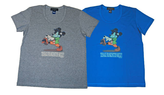 <b>ADAMITE「FRANKEN MICKEY」各1万800円 2009年9月2日（水）発売予定</b><br>2009春夏で好評だったフランケンミッキーTシャツの伊勢丹新宿店限定別注カラー。伊勢丹新宿店限定アイテム