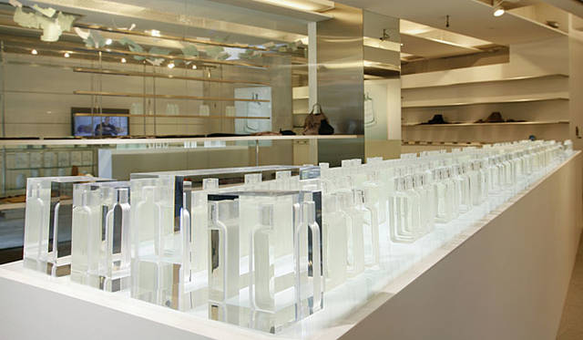 「ア セント バイ イッセイ ミヤケ（a scent by issey miyake）」<br> ISSEY MIYAKE / AOYAMA (イッセイミヤケ 青山店) インスタレーション プロモーション