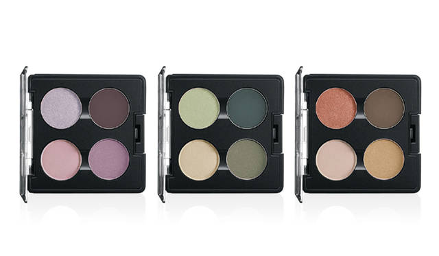 M・A・C「Make-Up Art Cosmetics（リチャード・フィリップス）」スモールアイシャドウ×4（限定3色）各5040円<br>イン ザ ギャラリー、フォト リアリズム、ノートライアティ