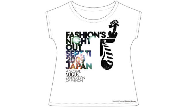 FNO　チャリティTシャツ　1800円、　サイズ｜レディスＭ、　デザイン｜クルゼル　アンド　デガ