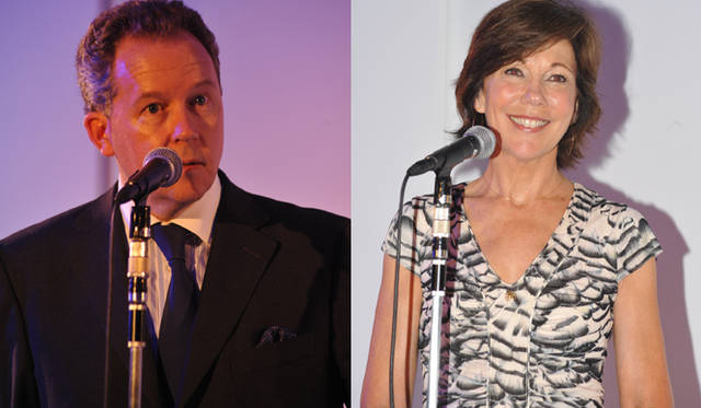 「ドゥ・ラ・メール」日本上陸10周年記念レセプション 右／エスティ ローダー株式会社代表取締役社長マーク・ルミス社長　左／ドゥ・ラ・メール ブランド プレジデント モーリン・ケース氏