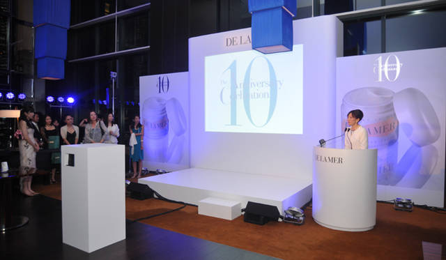 「ドゥ・ラ・メール」日本上陸10周年記念レセプション