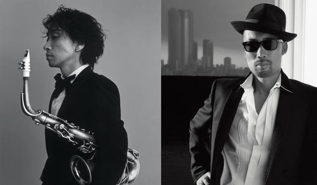 <b>Tokyo Crossover/Jazz Festival 2009｜</b>　（左）菊池成孔　（右）沖野修也（Kyoto Jazz Massive）