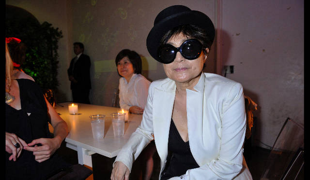 OPENING CEREMONY｜オープニング・セレモニー　ミュージシャンのオノ・ヨーコ　オープニングパーティー＠LIQUIDROOMにて