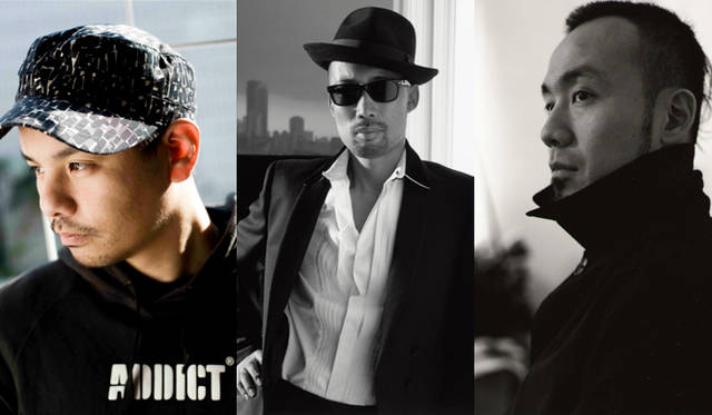 <br>（左）DJ MITSU THE BEATS(GAGLE/Jazzy Sport)　（中）沖野修也 (Kyoto Jazz Massive)　（右）松浦俊夫