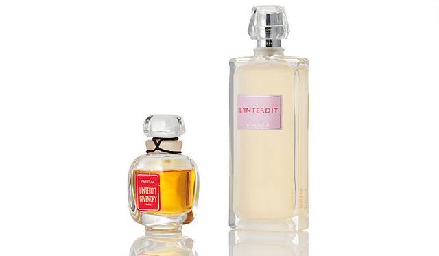 パルファム ジバンシイ│右／初代の誕生から50年目を迎えたことを祝して復刻された香りがパルファム ジバンシイの過去といまをつなぐ。<br>ランテルディ オーデトワレ（ナチュラルスプレイ）1万3125円（100ml）