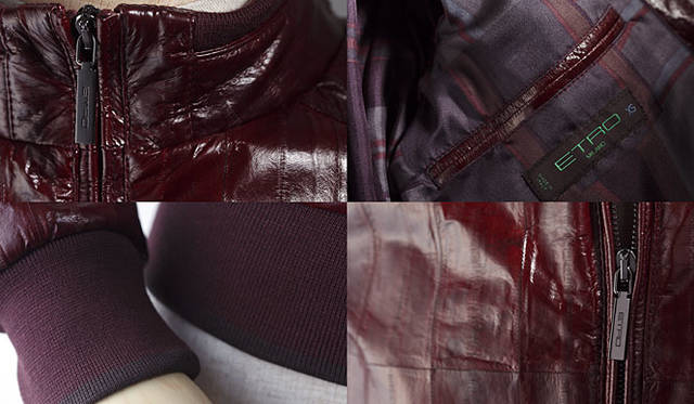 <strong>ETRO│エトロ</strong>　レザーブルゾン39万9000円