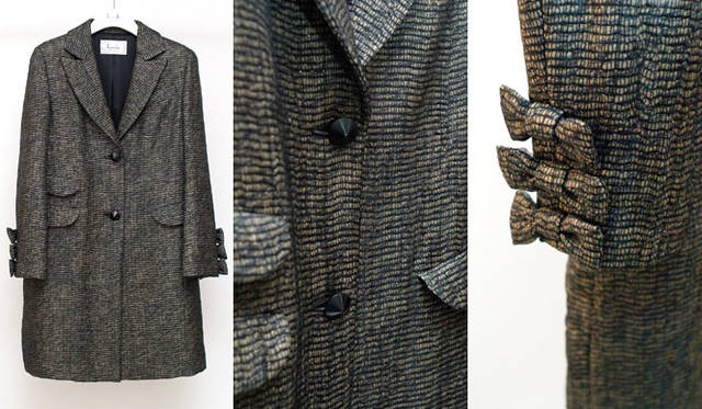 <strong>Laula│ラウラ</strong>　ツイード×オーガンジ コート　6万3000円