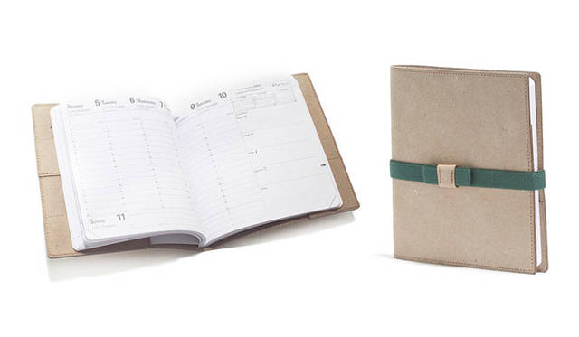 JAM HOME MADE & ready made for more trees│リサイクルレザースケジュール手帳（クオバディス）用カバー