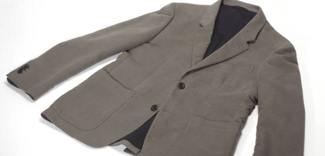 　モールスキンの起毛感が見た目にもあたたかいジャケット 5万9850円