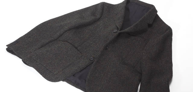 　ハリスツイードにパッチポケットがまさに“ブリティッシュ”な雰囲気のジャケット 6万9300円