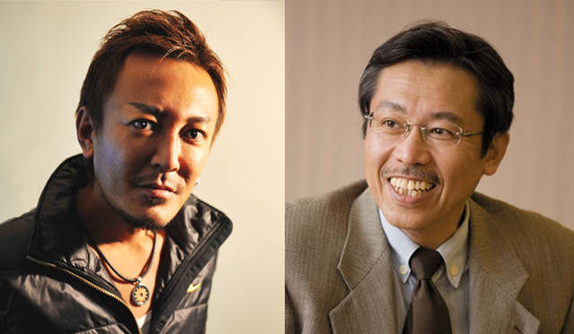 <b>「劇的3時間SHOW」｜</b>（左）名越稔洋（ゲームクリエイター）　（右）弘兼憲史（漫画家）
