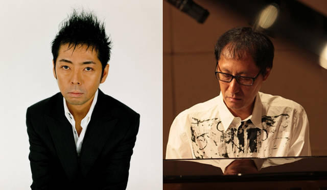 <b>「劇的3時間SHOW」｜</b>（左）佐藤可士和（アートディレクター）　（右）武部聡志（音楽プロデューサー）