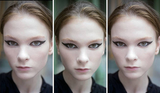 CHANEL│2009-10 Fall Winter CHANEL Haute Couture Show Backstage Makeup Peter Philips © CHANEL 2009