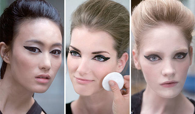 CHANEL│2009-10 Fall Winter CHANEL Haute Couture Show Backstage Makeup Peter Philips © CHANEL 2009