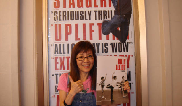 戸田恵子｜「BILLY ELLIOT」  ＄256,5　@IMPERIAL THEATRE