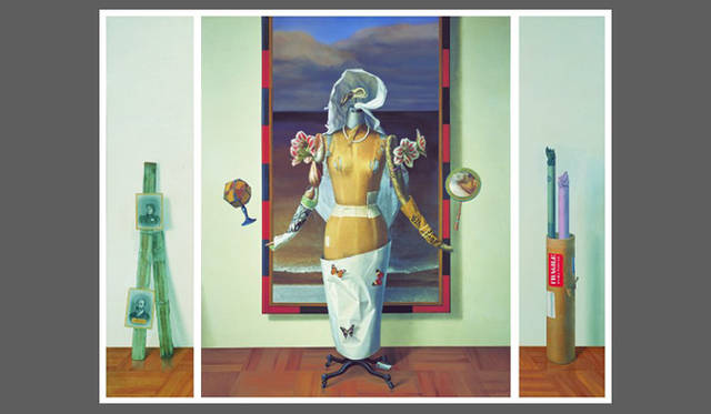 <b>異界の風景 - 東京藝大油画科の現在と美術資料-</b>　坂田哲也（現役教員）