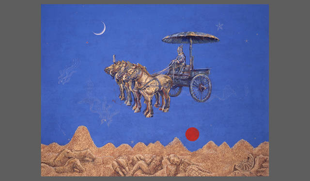 <b>異界の風景 - 東京藝大油画科の現在と美術資料-</b>　絹谷幸二（現役教員）