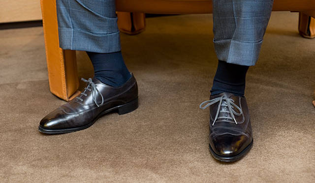 LAST SAMURAI｜松田氏が履くのは「イヤーモデル　JOHN LOBB 2009」（10月25日発売）