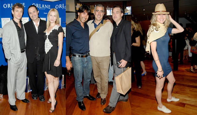 Matin’s Guest。左から、ActorのHugh Dancy, Matin, ActressのClaire Danes, Hair stylistのSam Leonardi, AgentのTimothy Priano, Tim O’connor, Kate Lillecrapp