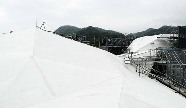 隈 研吾展　Kengo Kuma  　Studies in Organic│下関市川棚温泉交流センター（山口県、2009年竣工予定）